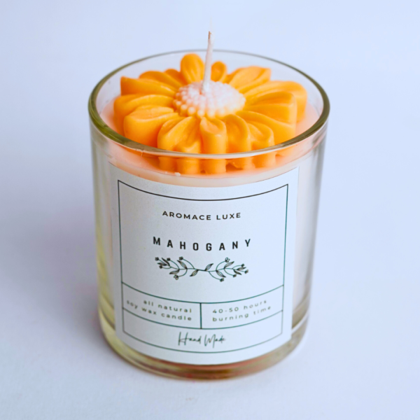 Mahogany Soy Jar Candle