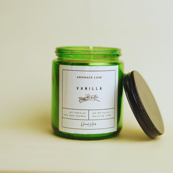 Vanilla soy Jar Candle
