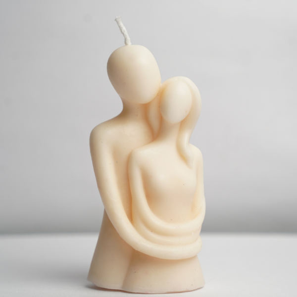 Eternal Embrace Couple Candle