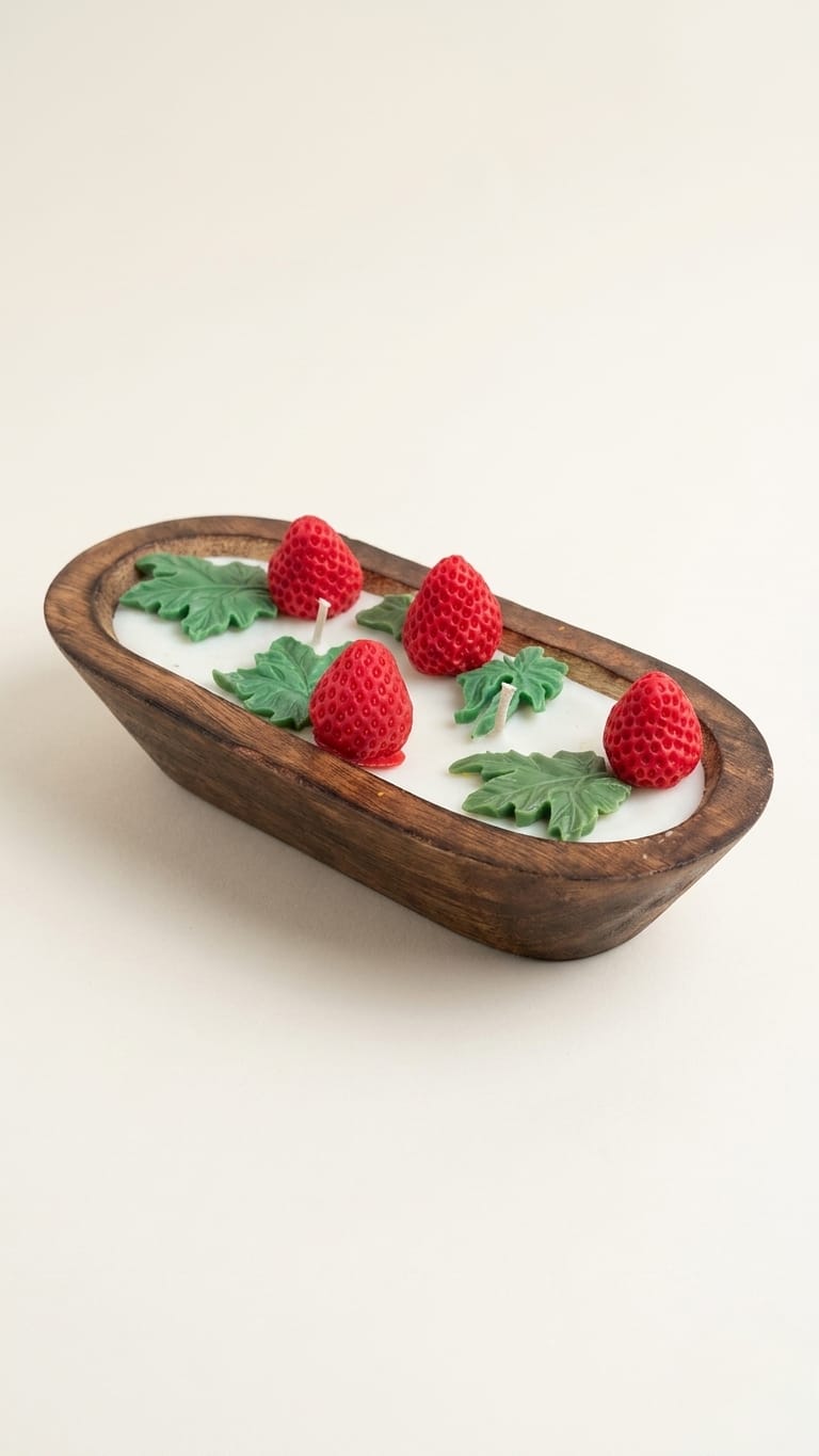 Friut Garden Candle Boat