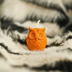 Harvest Owl Candle