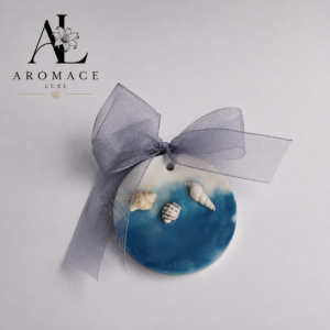 Ocean Breeze Wax Sachet with Natural Seashells